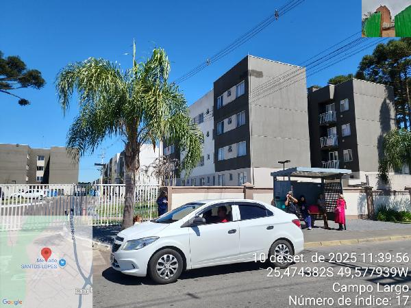 Vende-se em Campo Largo-PR  apto, 45.91 de área total, 40.00 de área privativa,  2_qto(s), WC, 1_sala(s), cozinha, 1_vaga(s) de garagem.
