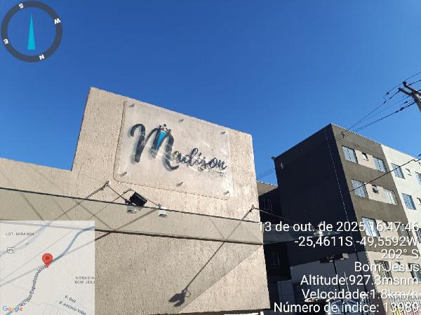 Vende-se em Campo Largo-PR  apto, 102.33 de área total, 40.31 de área privativa,  2_qto(s), WC, 1_sala(s), cozinha, 1_vaga(s) de garagem.