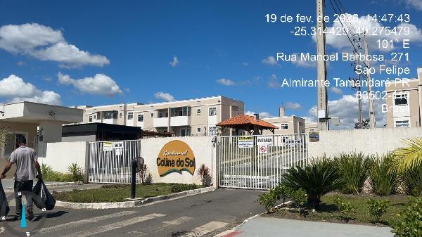 Vende-se em Almirante Tamandare-PR  apto, 43.37 de área total, 41.54 de área privativa,  2_qto(s), WC, 1_sala(s), cozinha, 1_vaga(s) de garagem.