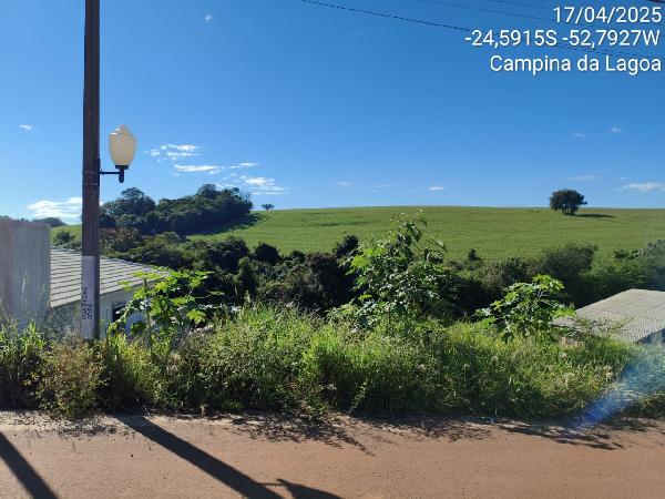 Vende-se em Campina Da Lagoa-PR  Terreno, 1378.84 de área do terreno.