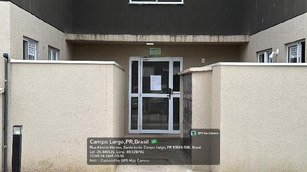 Vende-se em Campo Largo-PR  apto, 45.67 de área total, 40.00 de área privativa,  2_qto(s), WC, 1_sala(s), cozinha, 1_vaga(s) de garagem.