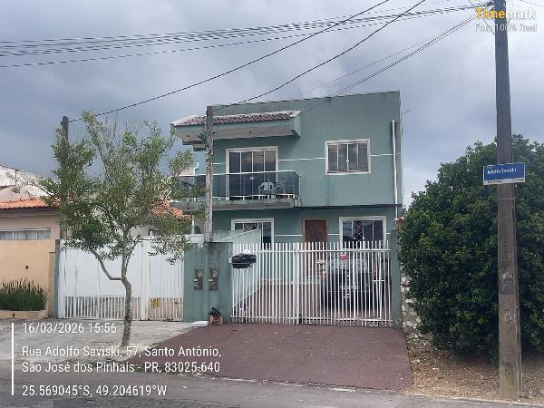 Vende-se em Sao Jose Dos Pinhais-PR  Casa, 55.87 de área total, 55.87 de área privativa, 203.54 de área do terreno,  2_qto(s), a.serv, WC, 1_sala(s), cozinha, 1_vaga(s) de garagem.