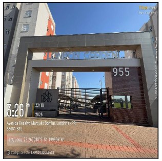 Vende-se em Londrina-PR  apto, 47.71 de área privativa, WC, 1_sala(s), cozinha, 1_vaga(s) de garagem.