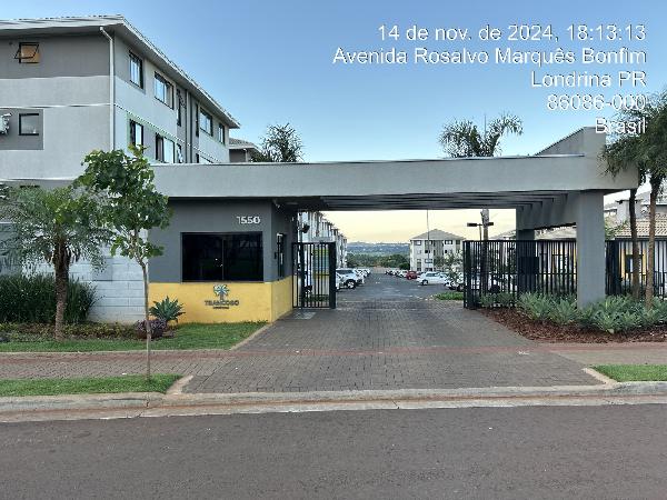 Vende-se em Londrina-PR  apto, 55.66 de área total, 48.96 de área privativa,  2_qto(s), WC, 1_sala(s), cozinha, 1_vaga(s) de garagem.