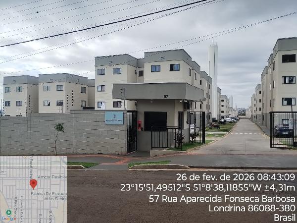 Vende-se em Londrina-PR  apto, 48.61 de área total, 43.31 de área privativa,  2_qto(s), WC, 1_sala(s), cozinha, 1_vaga(s) de garagem.