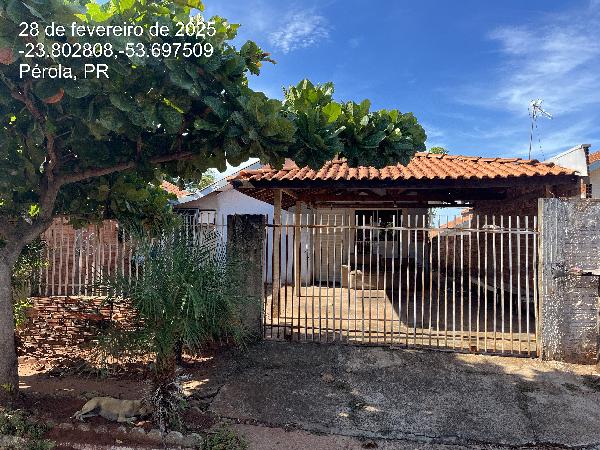 Vende-se em Perola-PR  Casa, 41.49 de área total, 41.49 de área privativa, 166.50 de área do terreno,  1_qto(s), a.serv, WC, 1_sala(s), cozinha, 1_vaga(s) de garagem.