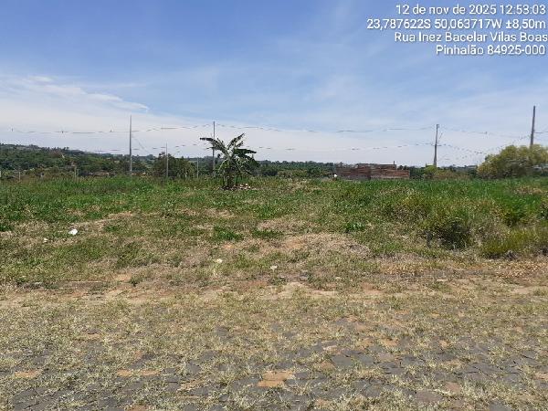 Vende-se em Pinhalao-PR  Terreno, 300.00 de área do terreno.