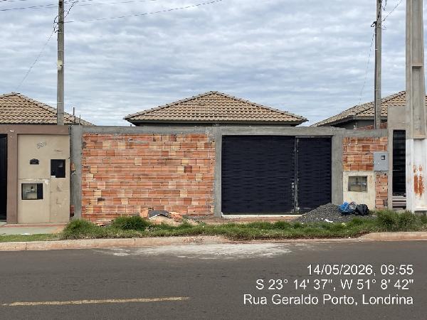 Vende-se em Londrina-PR  Casa, 46.27 de área total, 46.27 de área privativa, 168.00 de área do terreno,  2_qto(s), WC, 1_sala(s), cozinha, 1_vaga(s) de garagem.