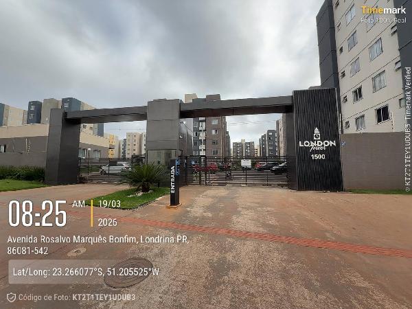 Vende-se em Londrina-PR  apto, 42.38 de área total, 42.38 de área privativa,  2_qto(s), WC, 1_sala(s), cozinha, 1_vaga(s) de garagem.