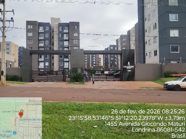 Vende-se em Londrina-PR  apto, 51.07 de área total, 42.38 de área privativa,  2_qto(s), WC, 1_sala(s), cozinha, 1_vaga(s) de garagem.