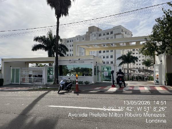 Vende-se em Londrina-PR  apto, 52.75 de área total, 43.13 de área privativa,  2_qto(s), WC, 1_sala(s), cozinha.