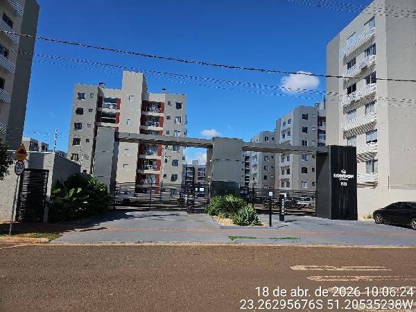 Vende-se em Londrina-PR  apto, 54.05 de área total, 45.30 de área privativa,  2_qto(s), WC, 1_sala(s), cozinha, 1_vaga(s) de garagem.