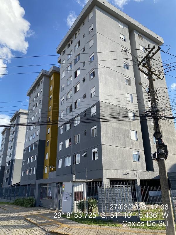 Vende-se em Caxias Do Sul-RS  apto, 82.55 de área total, 57.06 de área privativa,  2_qto(s), WC, 1_sala(s), cozinha, 1_vaga(s) de garagem.