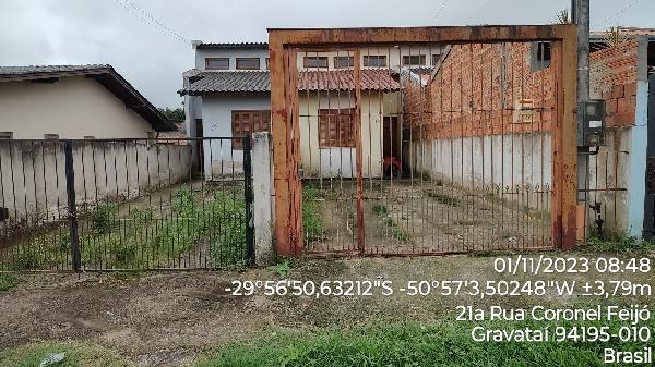 Vende-se em Gravatai-RS  Casa, 39.01 de área privativa, 97.11 de área do terreno,  2_qto(s), WC, 1_sala(s), cozinha.