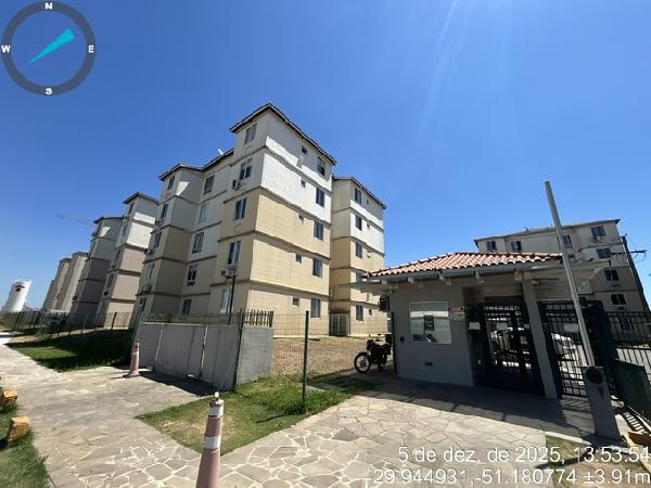 Vende-se em Canoas-RS  apto, 76.46 de área total, 42.70 de área privativa,  2_qto(s), WC, 1_sala(s), 1_vaga(s) de garagem.