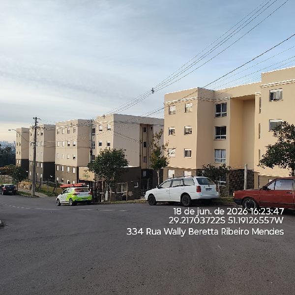 Vende-se em Caxias Do Sul-RS  apto, 64.22 de área total, 47.50 de área privativa,  2_qto(s), WC, 1_sala(s), cozinha, 1_vaga(s) de garagem.
