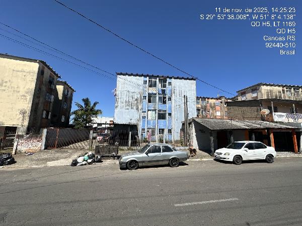Vende-se em Canoas-RS  apto, 42.84 de área total, 39.78 de área privativa,  2_qto(s), WC, 1_sala(s), cozinha.