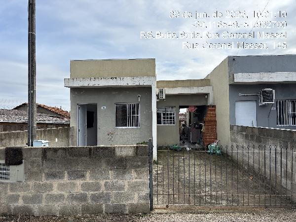 Vende-se em Butia-RS  Casa, 55.76 de área total, 55.76 de área privativa, 125.20 de área do terreno,  2_qto(s), a.serv, WC, 1_sala(s), cozinha.