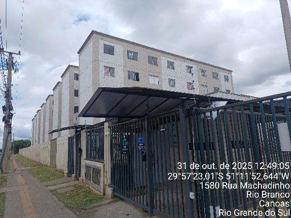 Vende-se em Canoas-RS  apto, 62.76 de área total, 41.19 de área privativa,  2_qto(s), WC, 1_sala(s), cozinha.