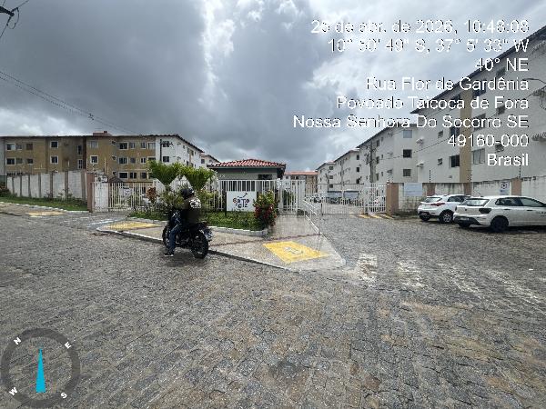 Vende-se em Nossa Senhora Do Socorro-SE  apto, 55.76 de área total, 45.59 de área privativa,  2_qto(s), WC, 1_sala(s), cozinha, 1_vaga(s) de garagem.