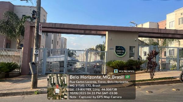 Vende-se em Belo Horizonte-MG  apto, 106.88 de área total, 45.34 de área privativa,  2_qto(s), WC, 1_sala(s), cozinha, 1_vaga(s) de garagem.
