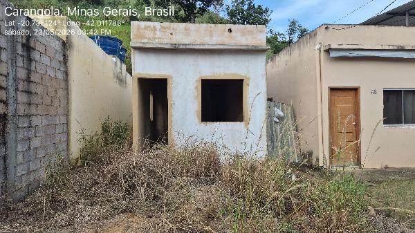 Vende-se em Carangola-MG  Terreno, 44.00 de área total, 127.50 de área do terreno, a.serv.