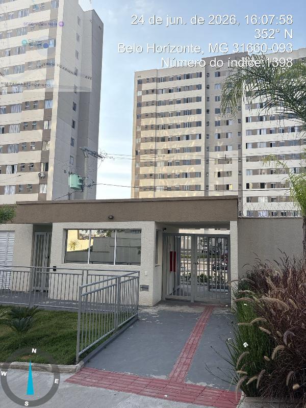 Vende-se em Belo Horizonte-MG  apto, 88.58 de área total, 43.26 de área privativa,  1_qto(s), WC, 1_sala(s), cozinha, 1_vaga(s) de garagem.
