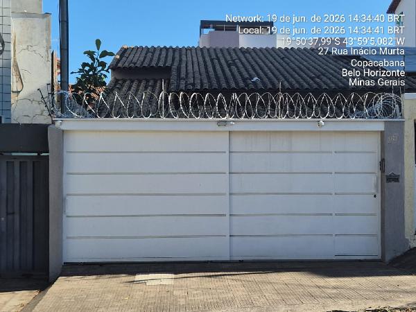 Vende-se em Belo Horizonte-MG  Casa, 102.90 de área total, 102.90 de área privativa, 180.70 de área do terreno,  3_qto(s), a.serv, WC, 1_sala(s), cozinha, 1_vaga(s) de garagem.