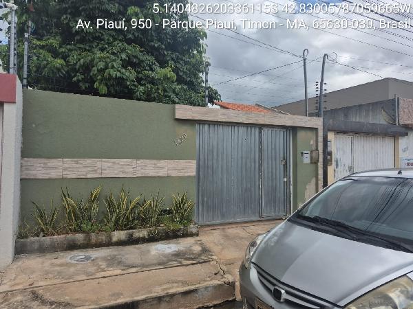 Vende-se em Timon-MA  Casa, 69.52 de área total, 69.52 de área privativa, 180.00 de área do terreno,  2_qto(s), a.serv, WC, 1_sala(s), cozinha, 1_vaga(s) de garagem.