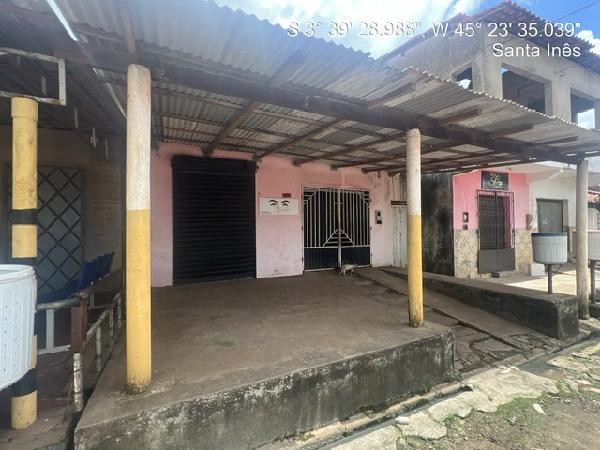 Vende-se em Santa Ines-MA  Casa, 47.31 de área total, 47.31 de área privativa, 115.38 de área do terreno,  2_qto(s), WC, 1_sala(s), cozinha.