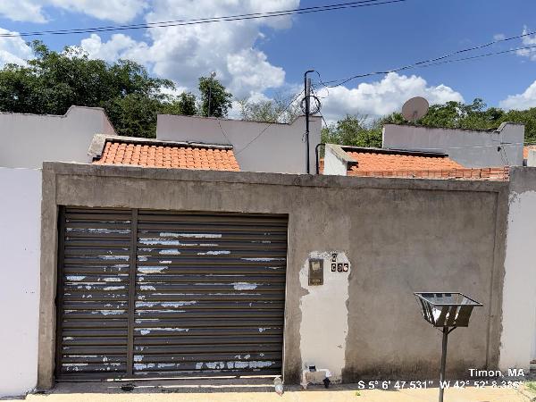 Vende-se em Timon-MA  Casa, 61.17 de área total, 61.17 de área privativa, 192.00 de área do terreno,  2_qto(s), a.serv, WC, 1_sala(s), cozinha, Terraco.