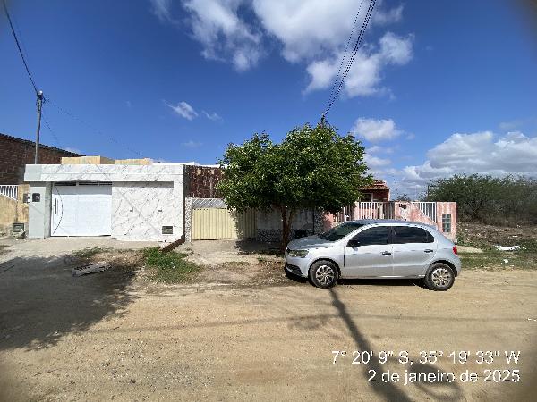 Vende-se em Itabaiana-PB  Casa, 62.00 de área total, 62.00 de área privativa, 126.68 de área do terreno,  2_qto(s), a.serv, WC, 1_sala(s), cozinha, 1_vaga(s) de garagem.