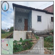 Vende-se em Itabaiana-PB  Casa, 54.06 de área total, 54.06 de área privativa, 203.94 de área do terreno,  2_qto(s), a.serv, WC, 1_sala(s), cozinha, Terraco.