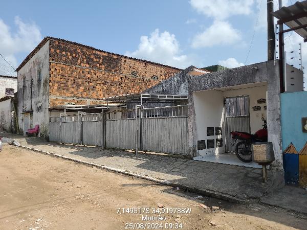 Vende-se em Bayeux-PB  Casa, 52.66 de área privativa, 120.00 de área do terreno,  2_qto(s), a.serv, WC, 1_sala(s), cozinha, Terraco, 1_vaga(s) de garagem.