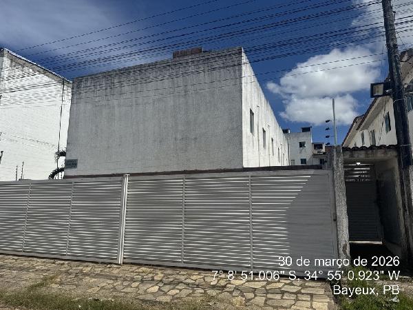 Vende-se em Bayeux-PB  apto, 67.74 de área total, 67.74 de área privativa,  2_qto(s), a.serv, WC, 1_sala(s), cozinha, 1_vaga(s) de garagem.