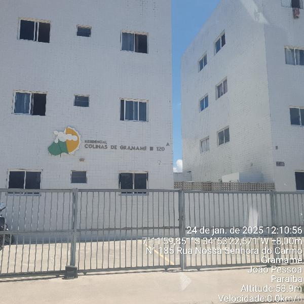 Vende-se em Joao Pessoa-PB  apto, 58.82 de área total, 41.31 de área privativa,  2_qto(s), WC, 1_sala(s), cozinha, 1_vaga(s) de garagem.