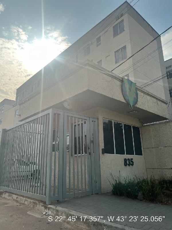 Vende-se em Belford Roxo-RJ  apto, 43.29 de área total, 43.29 de área privativa,  1_qto(s), a.serv, WC, 1_sala(s), cozinha, 1_vaga(s) de garagem.