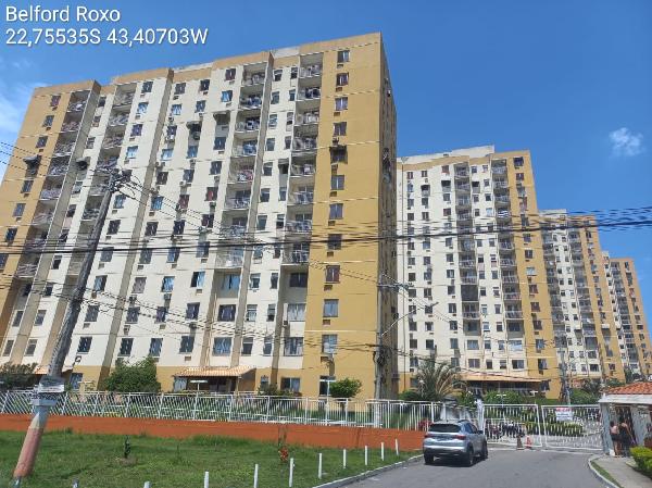 Vende-se em Belford Roxo-RJ  apto, 46.36 de área privativa,  2_qto(s), WC, 1_sala(s), cozinha, 1_vaga(s) de garagem.