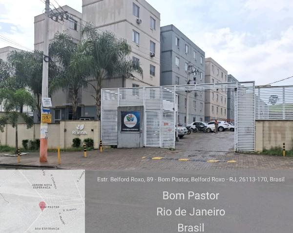 Vende-se em Belford Roxo-RJ  apto, 48.00 de área privativa,  2_qto(s), WC, 1_sala(s), cozinha, 1_vaga(s) de garagem.