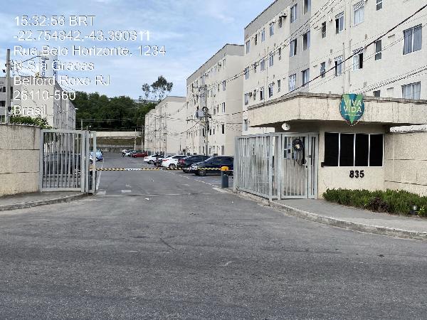 Vende-se em Belford Roxo-RJ  apto, 43.29 de área privativa,  2_qto(s), WC, 1_sala(s), cozinha.