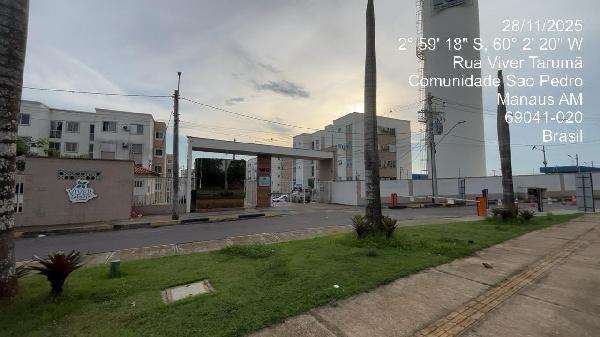Vende-se em Manaus-AM  apto, 76.06 de área total, 41.12 de área privativa,  2_qto(s), a.serv, WC, 1_sala(s), cozinha.