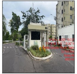Vende-se em Manaus-AM  apto, 57.81 de área privativa,  2_qto(s), a.serv, WC, 1_sala(s), cozinha.