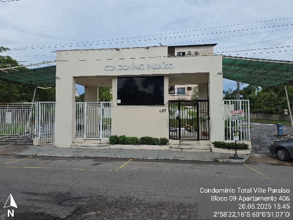 Vende-se em Manaus-AM  apto, 63.29 de área total, 44.42 de área privativa,  2_qto(s), WC, 1_sala(s), cozinha.