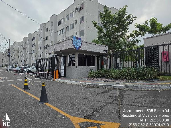 Vende-se em Manaus-AM  apto, 81.26 de área total, 41.36 de área privativa,  2_qto(s), WC, 1_sala(s), cozinha.