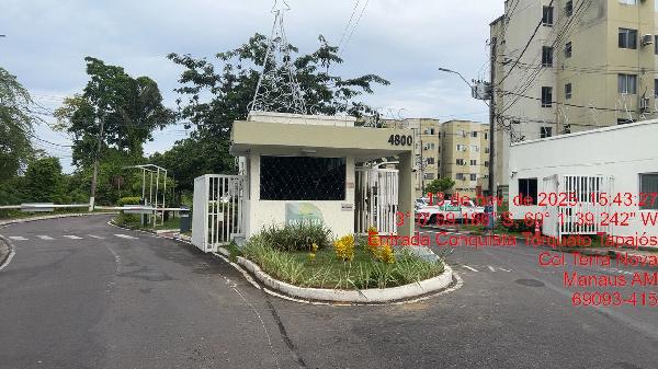 Vende-se em Manaus-AM  apto, 83.86 de área total, 41.46 de área privativa,  2_qto(s), a.serv, WC, 1_sala(s), cozinha.