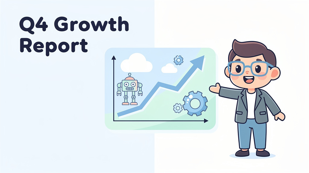 Cartoon style with Banner w/ Text