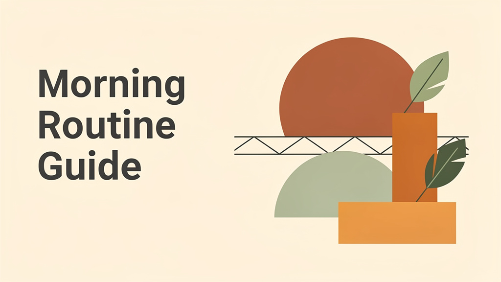 Minimal style with Banner w/ Text