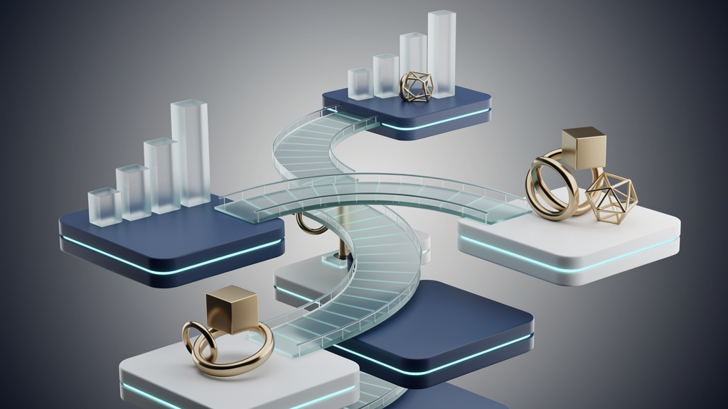 3D Render style generated image