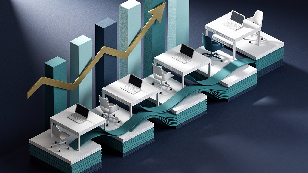 Paper Cut style newsletter header images