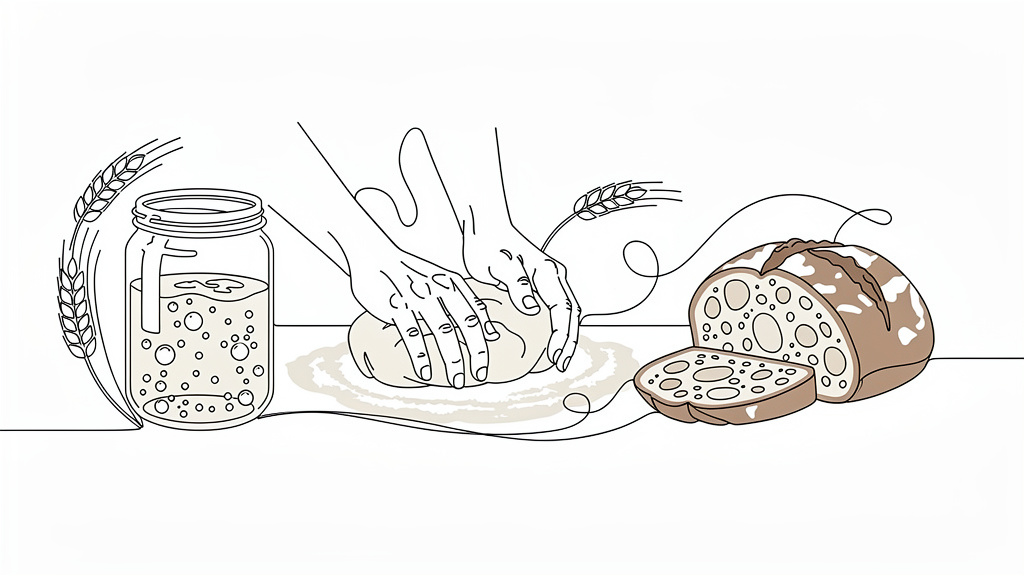 Line Art style newsletter header images